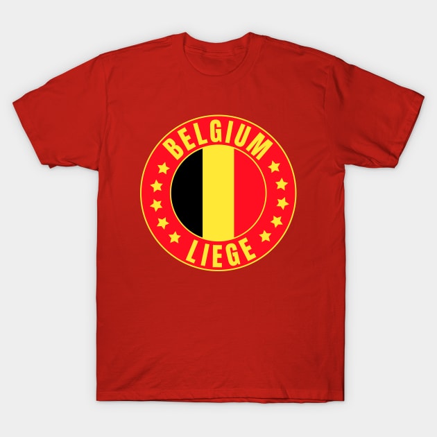 Liege T-Shirt by footballomatic